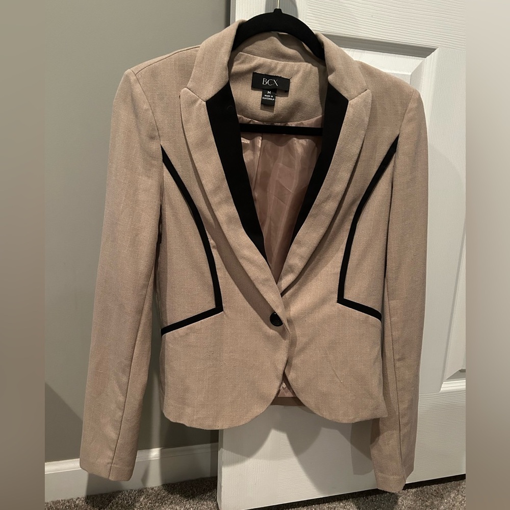 Black and Tan Blazer